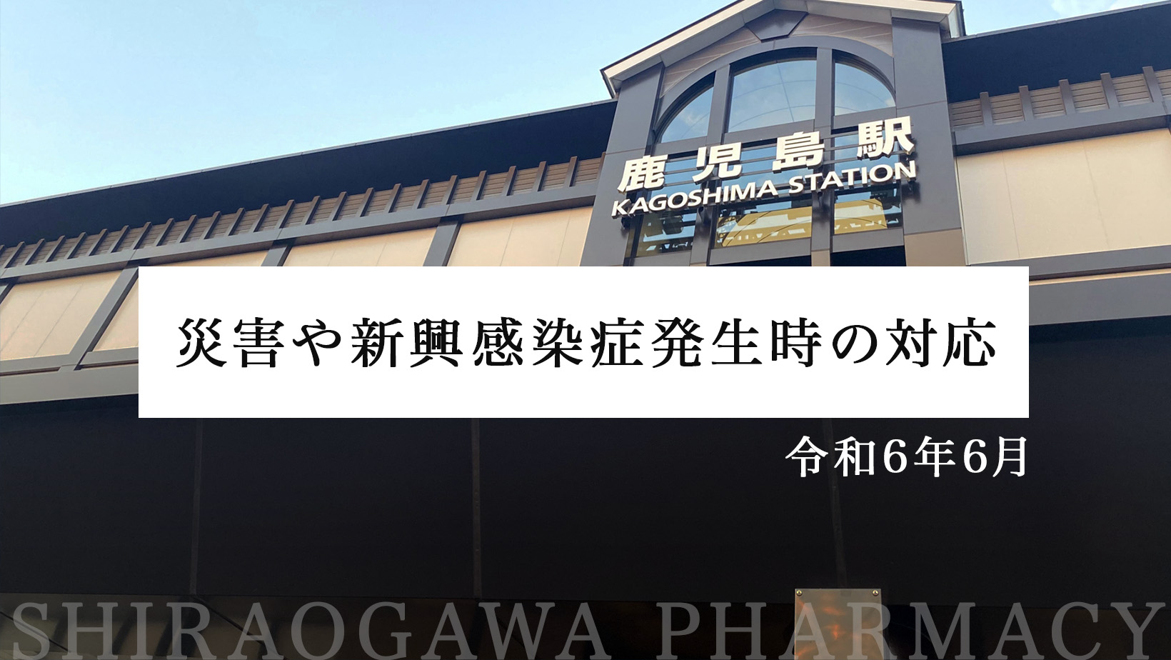 災害や新興感染症発生時の対応について